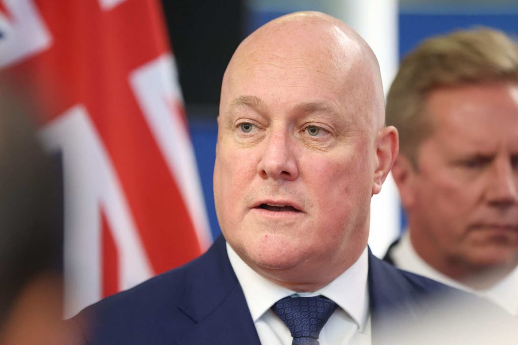 New Zealand’s Prime Minister Christopher Luxon called joining the alliance the “logical” choice. Photo: AFP New Zealand’s Prime Minister Christopher Luxon called joining the alliance the “logical” choice. Photo: AFP