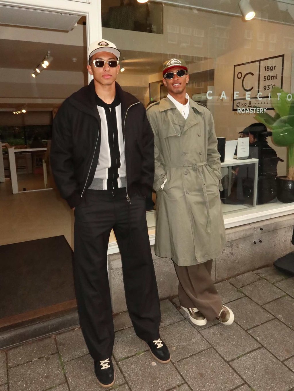 Jude Bellingham (right) and his younger brother Jobe, all dressed up for their morning joe. Photo: @judebellingham/Instagram Jude Bellingham (right) and his younger brother Jobe, all dressed up for their morning joe. Photo: @judebellingham/Instagram