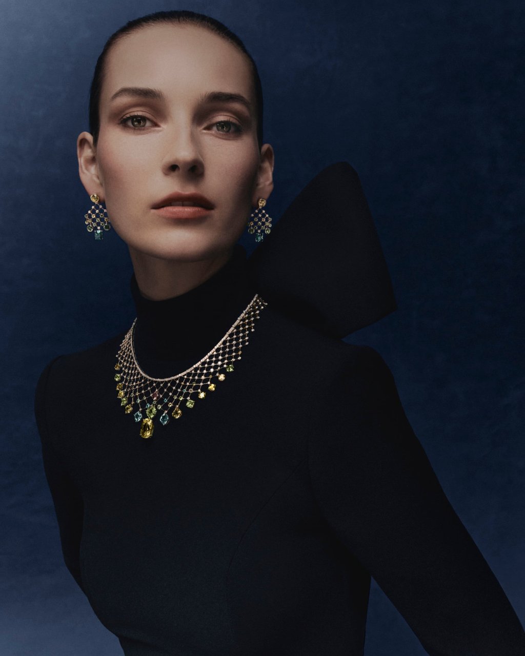 The Verbena Bouquet necklace uses supple yellow gold mesh for the first time in one of Chaumet’s recent high jewellery collections. Photo: Handout The Verbena Bouquet necklace uses supple yellow gold mesh for the first time in one of Chaumet’s recent high jewellery collections. Photo: Handout