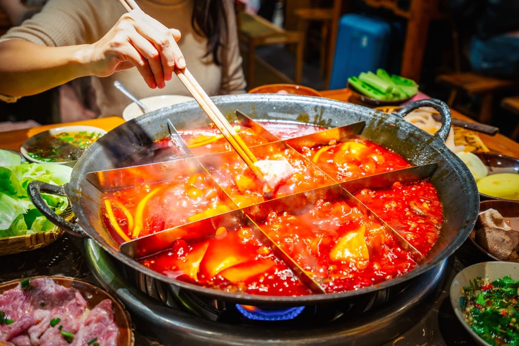 A málà spicy hotpot in Chongqing. Photo: Shutterstock A málà spicy hotpot in Chongqing. Photo: Shutterstock