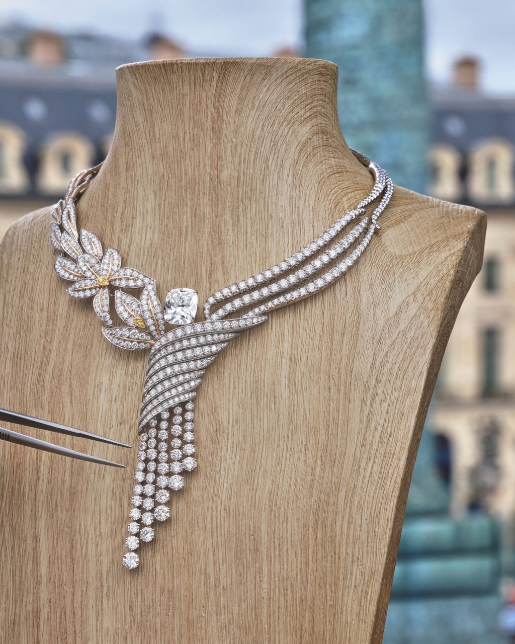 The Vanilla Flower necklace is an interpretation of one of the world’s most treasured botanicals. Photo: Handout The Vanilla Flower necklace is an interpretation of one of the world’s most treasured botanicals. Photo: Handout