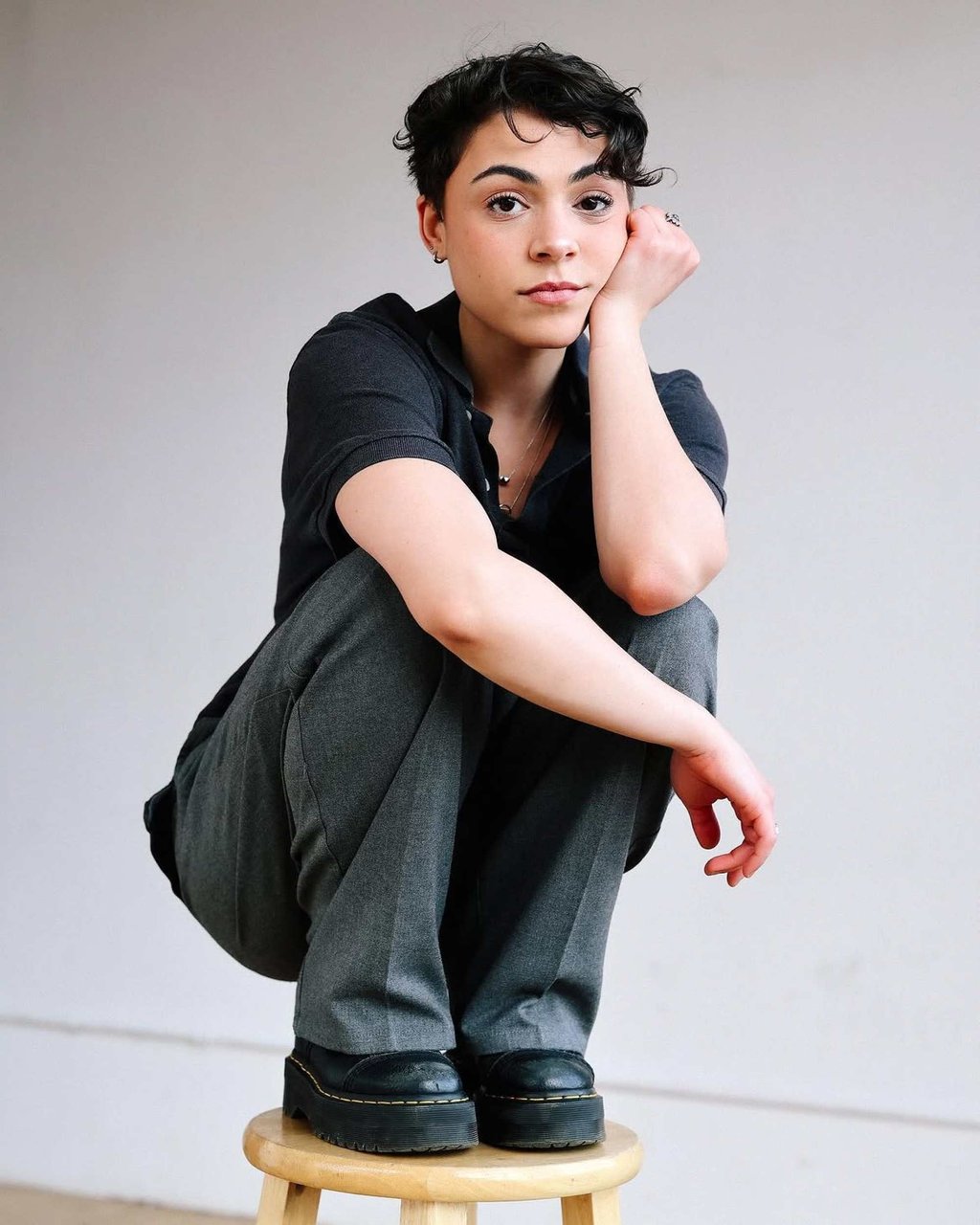 Gabrielle Policano worked mainly in theatre before joining the cast of Amazon Prime’s Elle. Photo: @gabbypolicano/Instagram Gabrielle Policano worked mainly in theatre before joining the cast of Amazon Prime’s Elle. Photo: @gabbypolicano/Instagram
