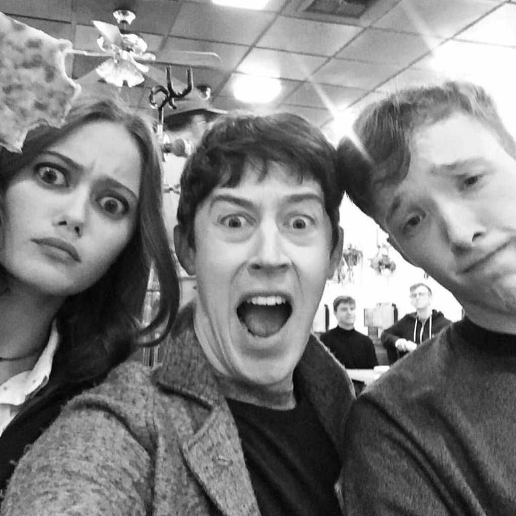 Benjamin Beatty with actress Ella Purnell (left) in a photo from 2016. Photo: @purnellove/Instagram Benjamin Beatty with actress Ella Purnell (left) in a photo from 2016. Photo: @purnellove/Instagram