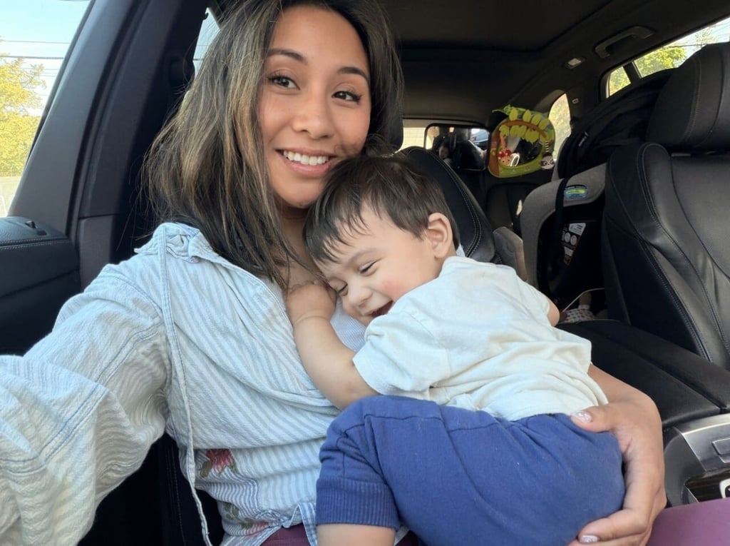 Jessica Sikora holds her son. As a teenager, Sikora was depressed and found hope in music; at 34, she runs Superbands, a platform that uses music fandom as a tool to promote mental health in young people. Photo: LinkedIn Jessica Sikora holds her son. As a teenager, Sikora was depressed and found hope in music; at 34, she runs Superbands, a platform that uses music fandom as a tool to promote mental health in young people. Photo: LinkedIn