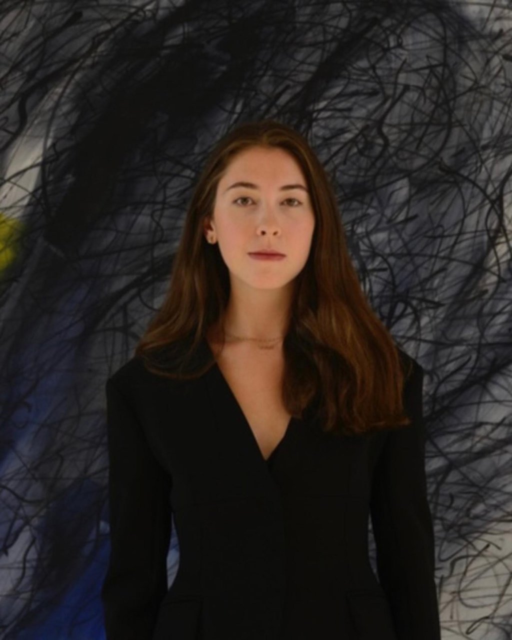 Eleanor Ekserdjian met Samuel Chatto at the University of Edinburgh. Photo: @messumslondon/Instagram Eleanor Ekserdjian met Samuel Chatto at the University of Edinburgh. Photo: @messumslondon/Instagram