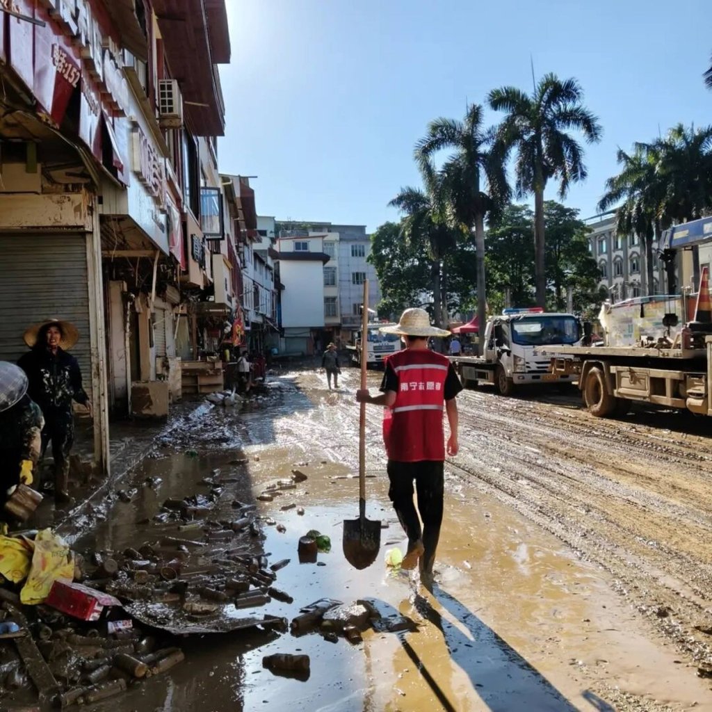 Weeks of typhoon-driven rain triggered devastating floods across Guangxi, claiming 39 lives. Photo: gmw.cn Weeks of typhoon-driven rain triggered devastating floods across Guangxi, claiming 39 lives. Photo: gmw.cn