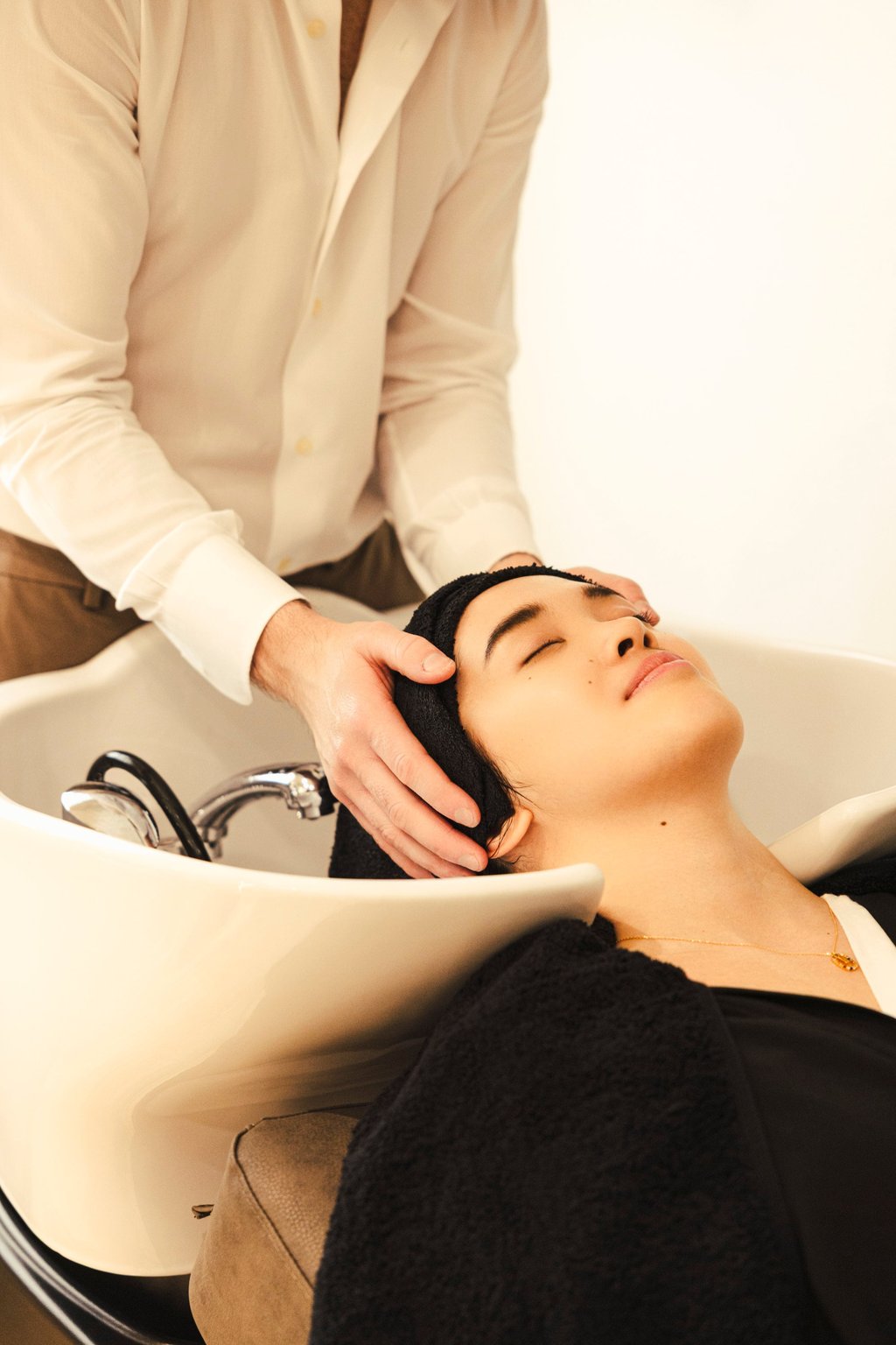 The hair spa treatment at Rossano Ferretti in Rosewood Hong Kong. Photo: Handout