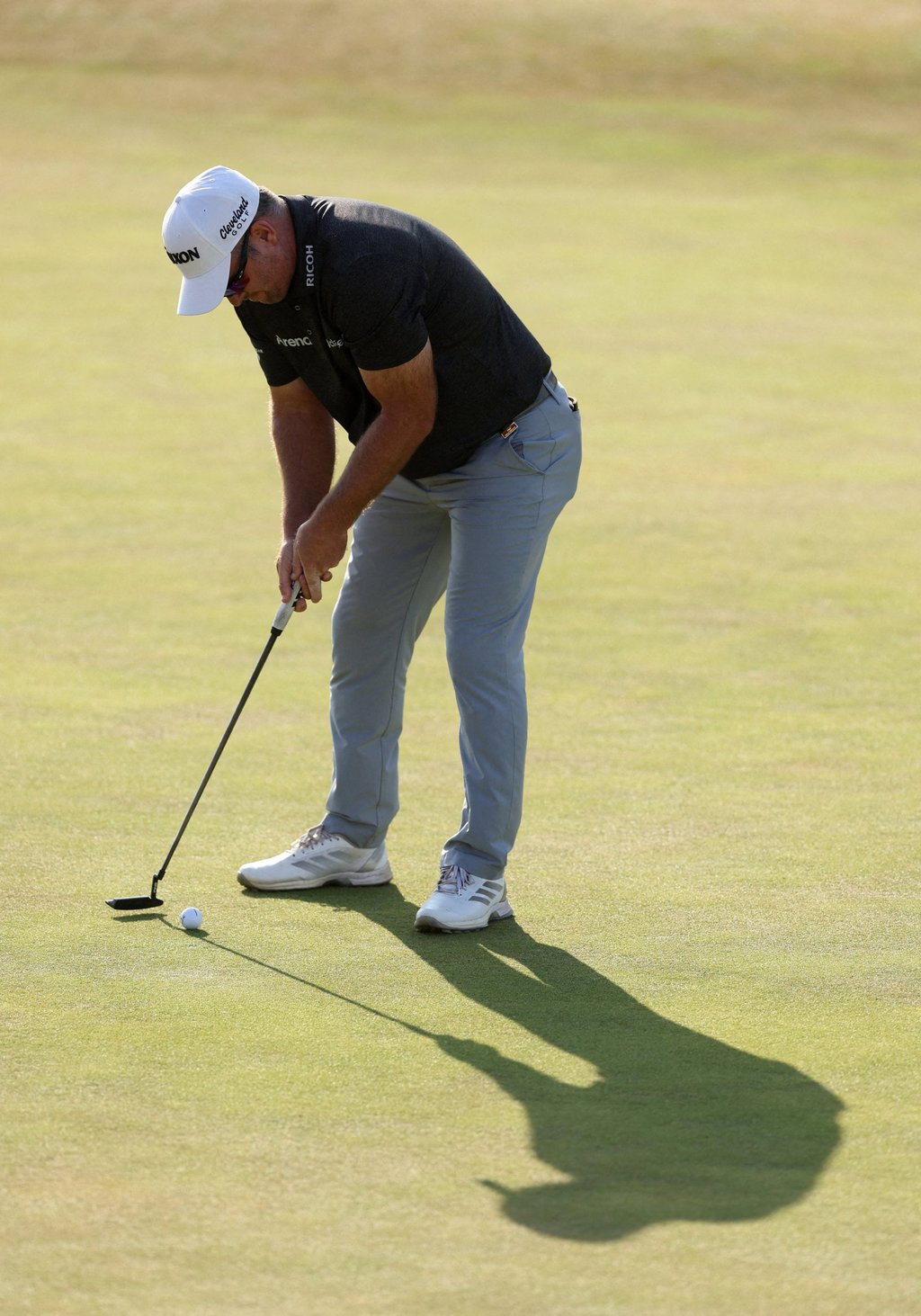 Ryan Fox holes his birdie putt on the 18th green to win the 154th Open. Photo: Reuters Ryan Fox holes his birdie putt on the 18th green to win the 154th Open. Photo: Reuters