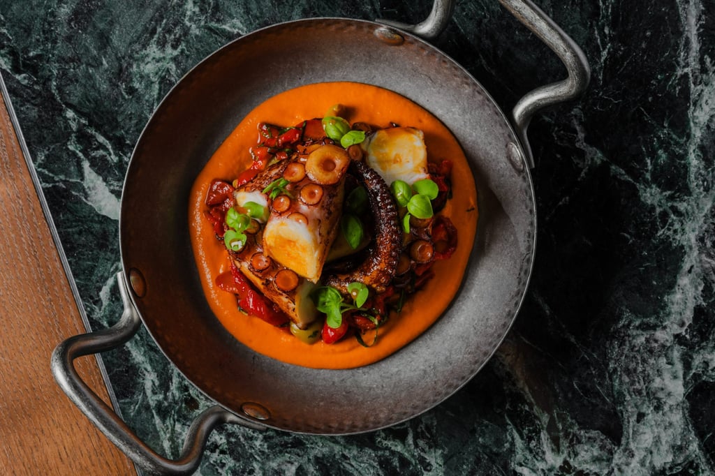 Roasted octopus at Ninetta. Photo: courtesy Ninetta Roasted octopus at Ninetta. Photo: courtesy Ninetta