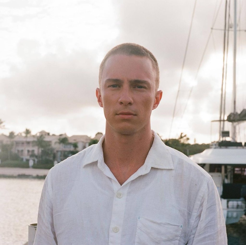Drew Starkey for Outer Banks in 2023. Photo: @drewstarkey/Instagram Drew Starkey for Outer Banks in 2023. Photo: @drewstarkey/Instagram