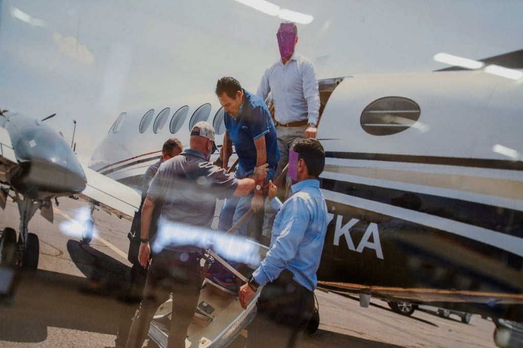Ismael ‘El Mayo’ Zambada being detained by US federal agents in July 2024. Photo: Reuters Ismael ‘El Mayo’ Zambada being detained by US federal agents in July 2024. Photo: Reuters