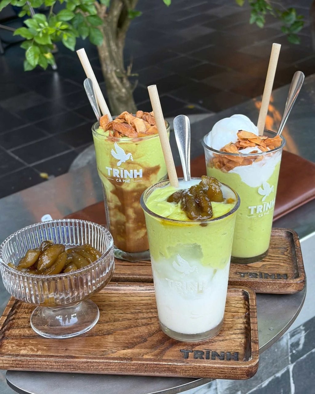 Trinh Ca Phe is known for its avocado coffee made with avocados grown on the owners’ family farm. Photo: Instagram/trinhcaphe Trinh Ca Phe is known for its avocado coffee made with avocados grown on the owners’ family farm. Photo: Instagram/trinhcaphe