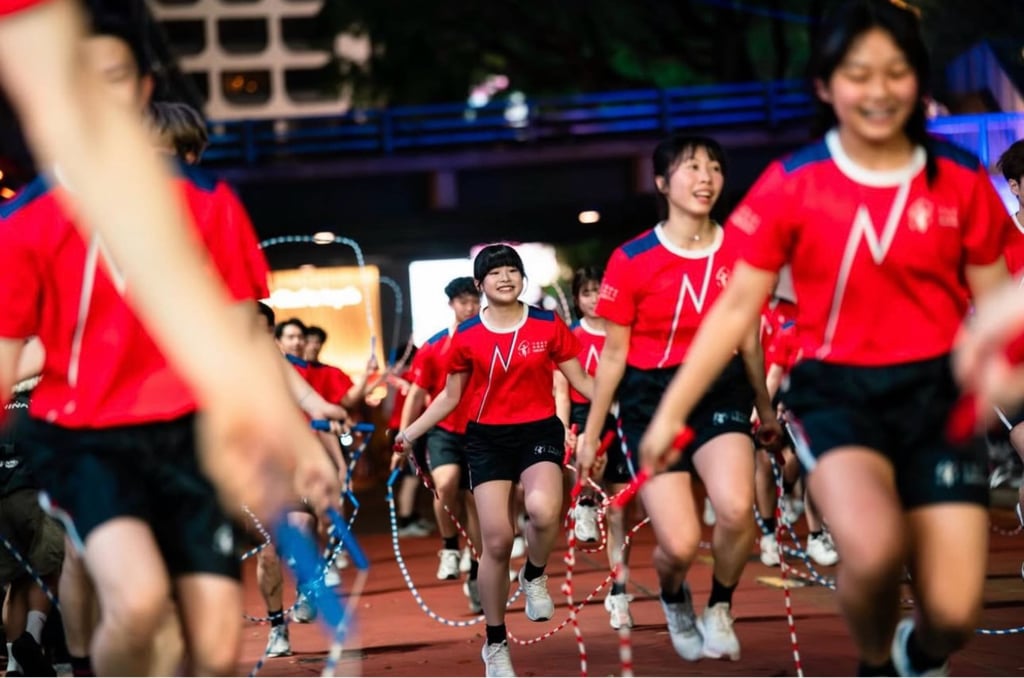 Kaylie Wong competes in rope skipping and has won junior world champion titles. Photo: Handout