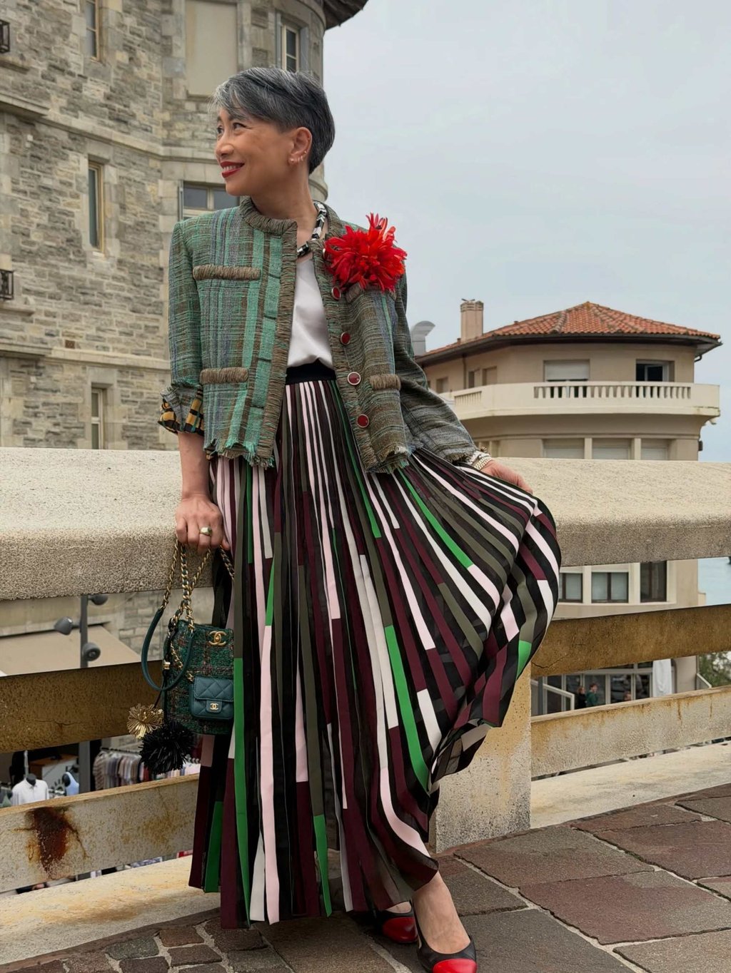 I-Ping Soong at the Chanel cruise 2026-2027 show in Biarritz, France. Photo: @plumtr3/Instagram I-Ping Soong at the Chanel cruise 2026-2027 show in Biarritz, France. Photo: @plumtr3/Instagram