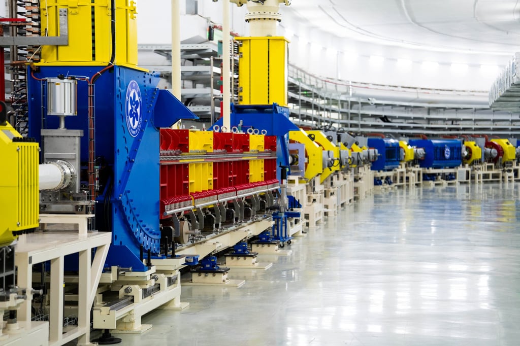 HIAF’s high-resolution storage ring spectrometer. Photo: Handout