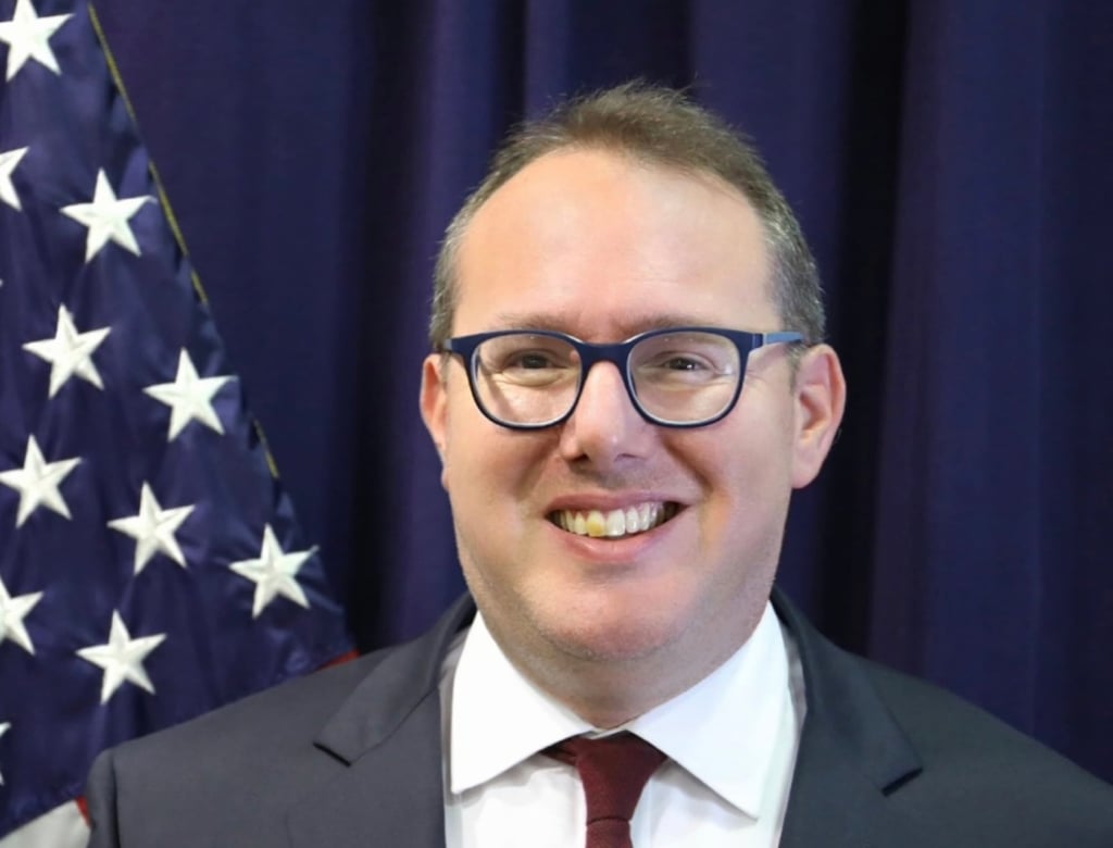 Joshua Harris, the US mission in Iraq’s chargé d’affaires, is President Donald Trump’s latest nomination as ambassador to Malaysia. Photo: US embassy in Iraq Joshua Harris, the US mission in Iraq’s chargé d’affaires, is President Donald Trump’s latest nomination as ambassador to Malaysia. Photo: US embassy in Iraq
