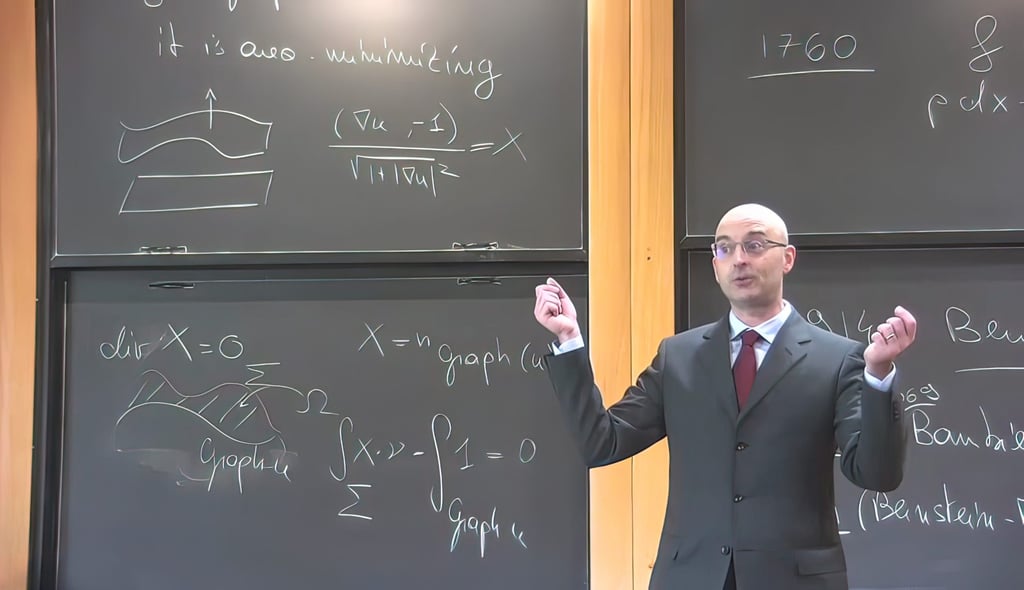 Italian geometric analyst Camillo De Lellis’ contributions to the field of mathematical sciences include work on advancing the study of fluid dynamics. Photo: Institute for Advanced Study at Princeton University Italian geometric analyst Camillo De Lellis’ contributions to the field of mathematical sciences include work on advancing the study of fluid dynamics. Photo: Institute for Advanced Study at Princeton University