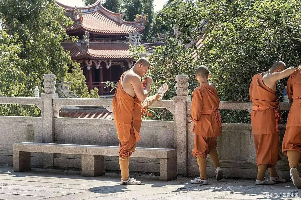 Interest in and visits to China’s Shaolin Temples have been on the rise in recent years amid the “Chinamaxxing” trend. Photo: Baidu