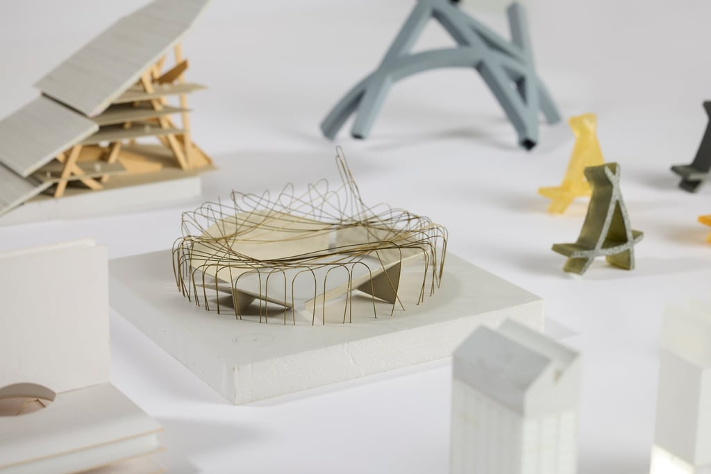 Herzog & de Meuron study models and process materials. Photo: M+ Herzog & de Meuron study models and process materials. Photo: M+