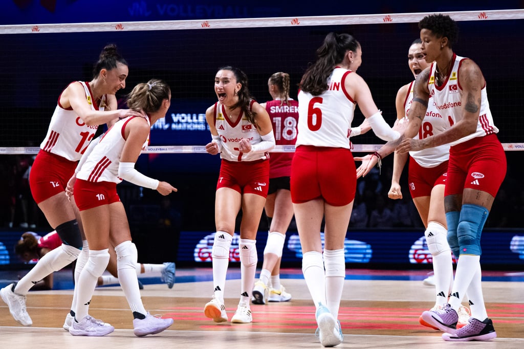 Turkey had an easier path to the semi-finals, beating Canada 3-1 in Macau. Photo: Xinhua Turkey had an easier path to the semi-finals, beating Canada 3-1 in Macau. Photo: Xinhua
