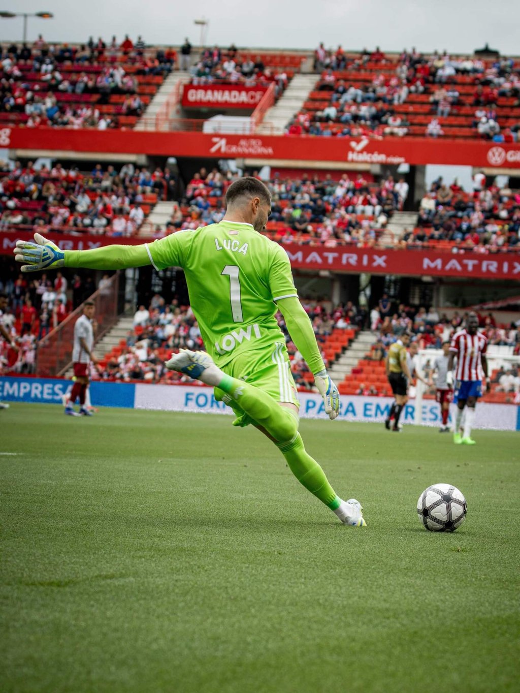 Luca Zidane is a goalkeeper for Granada CF in Spain’s La Liga 2. Photo: @luca/Instagram Luca Zidane is a goalkeeper for Granada CF in Spain’s La Liga 2. Photo: @luca/Instagram