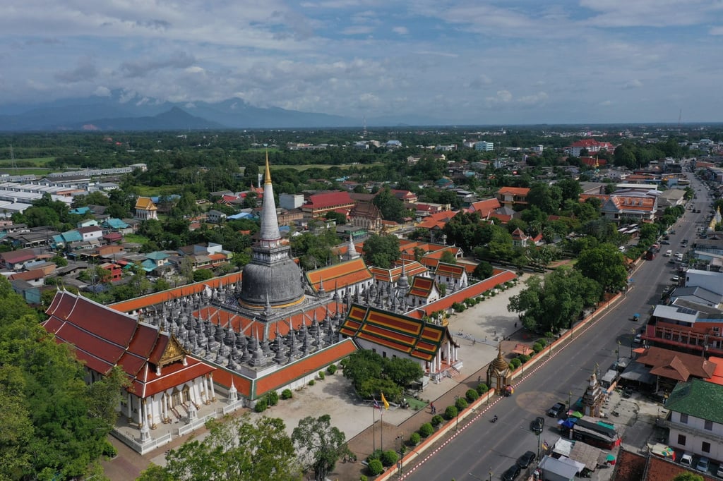 A view of Wat Phra Mahathat Woramahawihan, a 13th century Buddhist temple in Nakhon Si Thammarat city, Thailand, on July 4. Photo: AP A view of Wat Phra Mahathat Woramahawihan, a 13th century Buddhist temple in Nakhon Si Thammarat city, Thailand, on July 4. Photo: AP