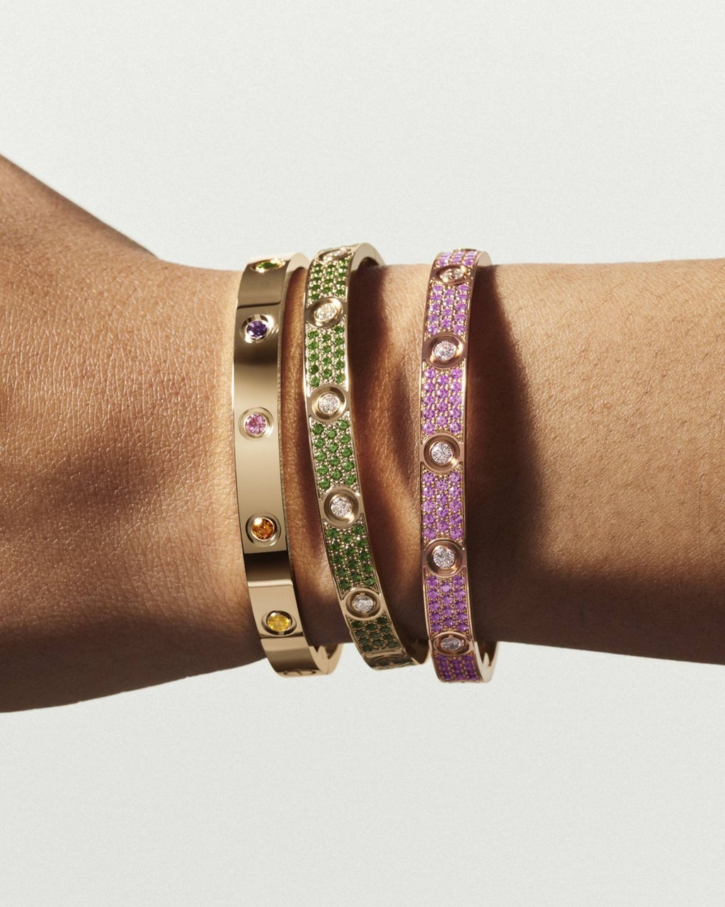 Cartier Love bracelets. Photo: Handout