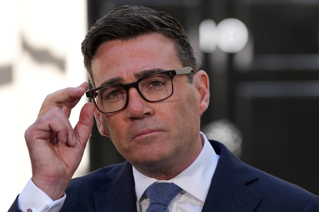 Britain’s new Prime Minister Andy Burnham. Photo: AP Britain’s new Prime Minister Andy Burnham. Photo: AP
