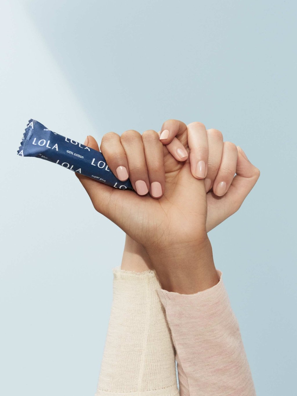 Lola organic cotton tampon. Photo: Handout Lola organic cotton tampon. Photo: Handout