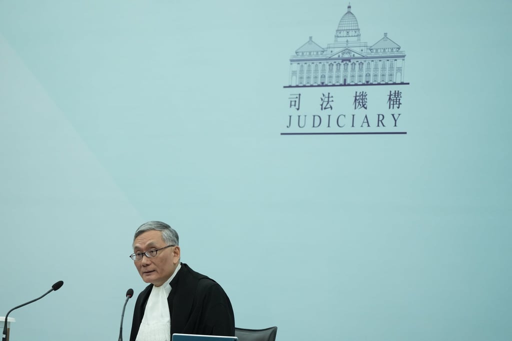 Chief Justice Andrew Cheung says he formally asked Wilson Chan to retire. Photo: Sam Tsang Chief Justice Andrew Cheung says he formally asked Wilson Chan to retire. Photo: Sam Tsang