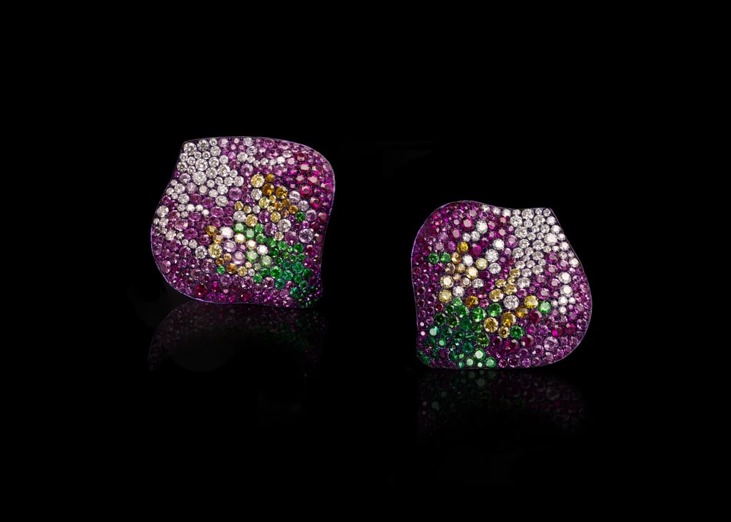 Michelle Ong Helleborus earrings. Photo: Handout Michelle Ong Helleborus earrings. Photo: Handout