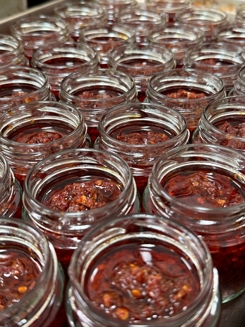 Mama Yu chilli oil is still made largely in-house as Jolene Yu and Xiengni Zhou grapple with the challenges of scaling up production. Photo: Handout Mama Yu chilli oil is still made largely in-house as Jolene Yu and Xiengni Zhou grapple with the challenges of scaling up production. Photo: Handout