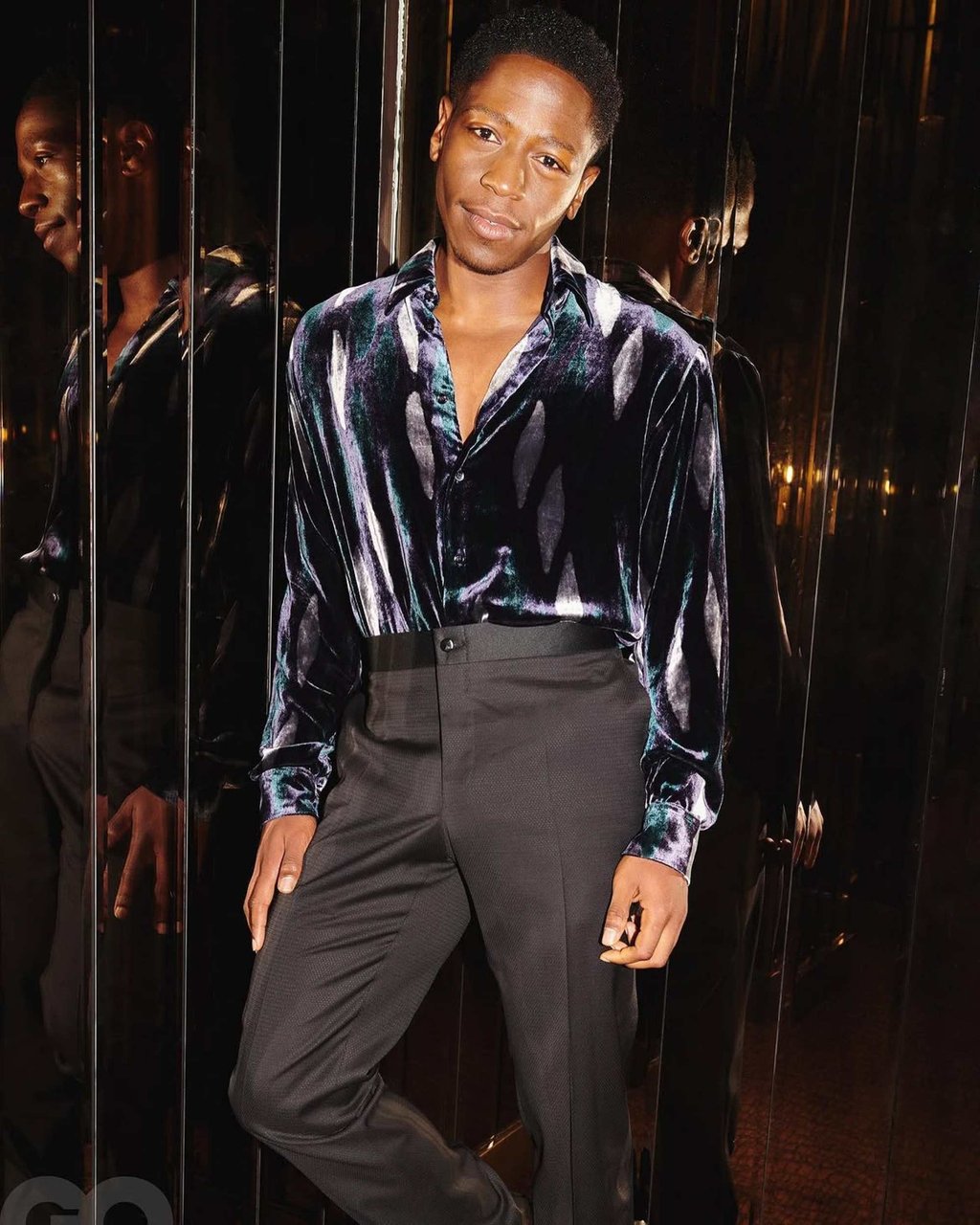 David Jonsson describes his heritage as Creole and hails from East London. Photo: @davidjonsson__/Instagram David Jonsson describes his heritage as Creole and hails from East London. Photo: @davidjonsson__/Instagram