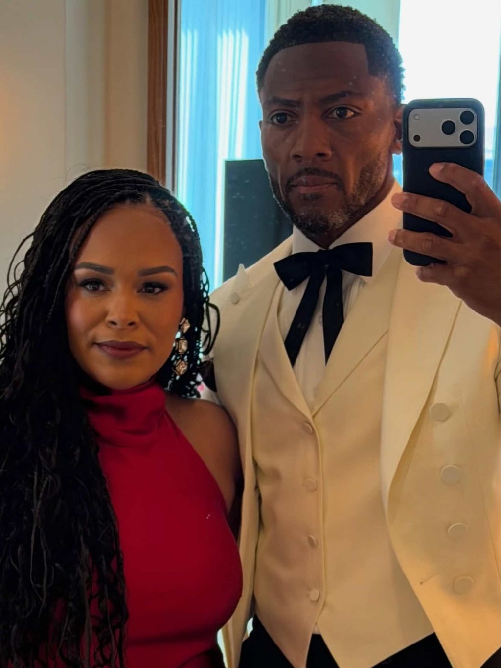 Ryan Clark and his wife Yonka this month. Photo: @realrclark/Instagram Ryan Clark and his wife Yonka this month. Photo: @realrclark/Instagram