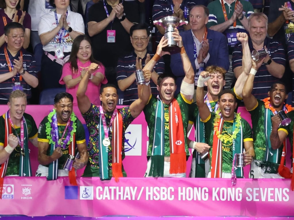 South Africa beat Argentina in the final in Hong Kong in 2026. Photo: Nora Tam South Africa beat Argentina in the final in Hong Kong in 2026. Photo: Nora Tam
