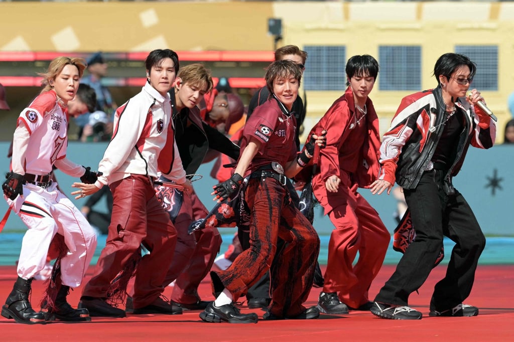BTS perform during the 2026 World Cup final halftime show at the New York/New Jersey Stadium in East Rutherford on July 19, 2026. Photo: Tom Weller/dpa BTS perform during the 2026 World Cup final halftime show at the New York/New Jersey Stadium in East Rutherford on July 19, 2026. Photo: Tom Weller/dpa