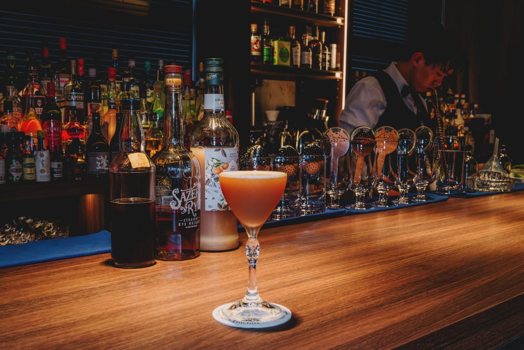 Bar Tincture’s Trinidad Sour is made with rye whiskey, lime and orgeat. Photo: Jocelyn Tam Bar Tincture’s Trinidad Sour is made with rye whiskey, lime and orgeat. Photo: Jocelyn Tam