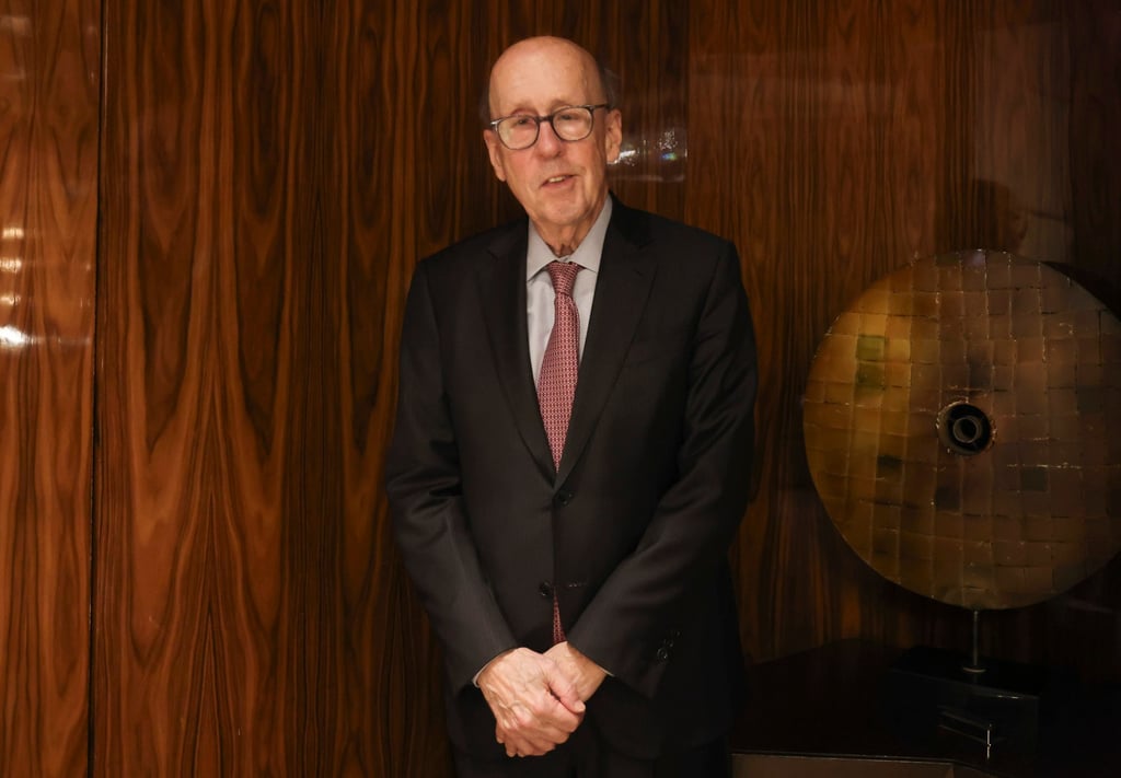 Yale University economist Stephen Roach in Hong Kong in January 2023. Photo: Jonathan Wong Yale University economist Stephen Roach in Hong Kong in January 2023. Photo: Jonathan Wong