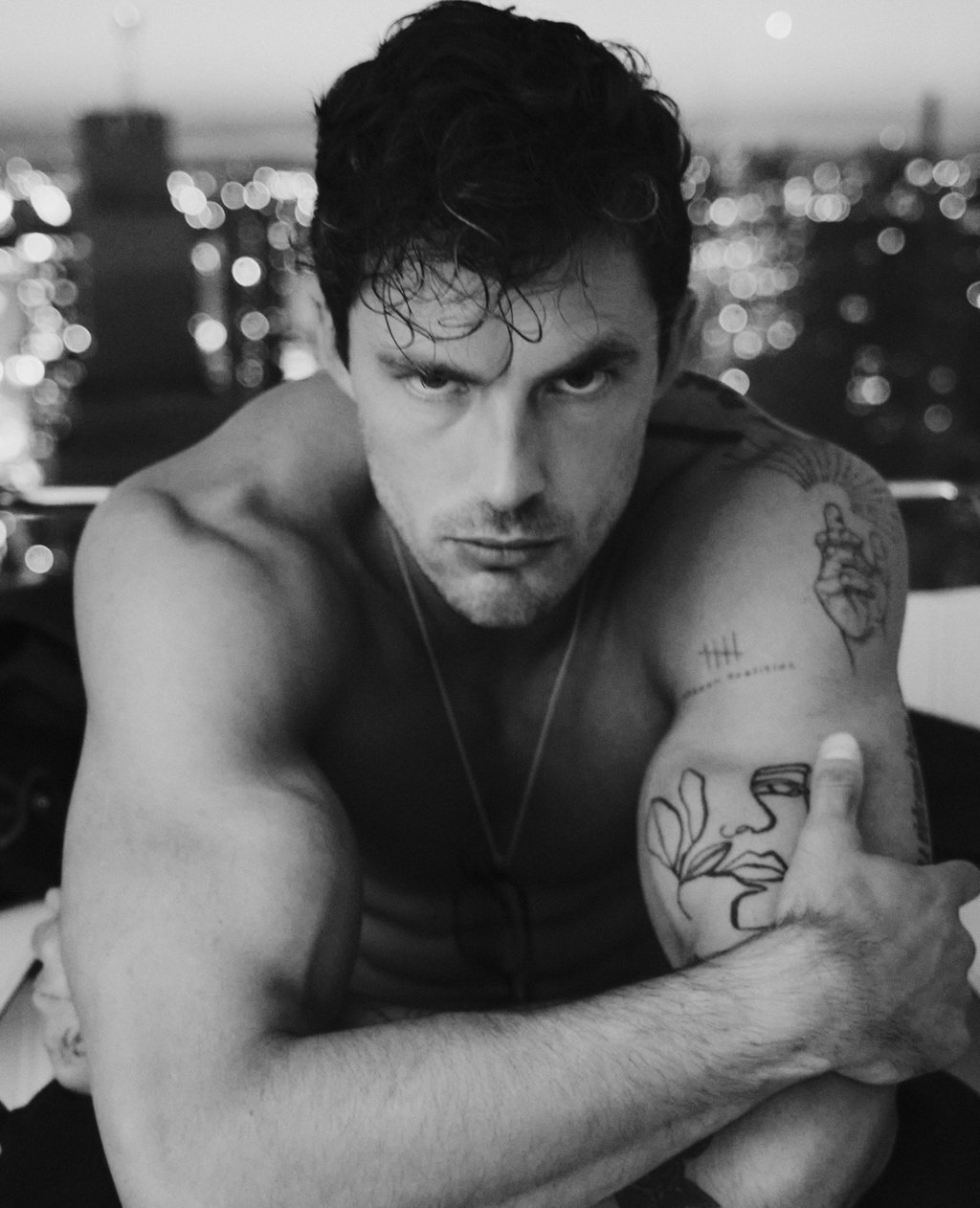 Christian Hogue has modelled for luxury fashion brands such as Vera Wang and Versace. Photo: @christianhogue/Instagram Christian Hogue has modelled for luxury fashion brands such as Vera Wang and Versace. Photo: @christianhogue/Instagram