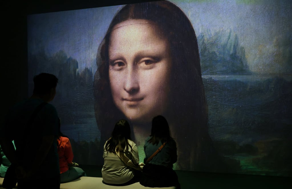 Visitors at “The Hong Kong Jockey Club Series: Meet Mona Lisa & Portraying the Renaissance” exhibition at the Hong Kong Heritage Museum in Sha Tin in May 2026. Photo: Dickson Lee