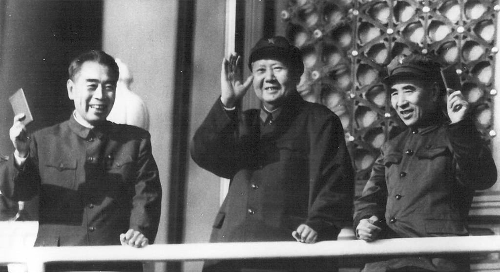 Chinese leader Mao Zedong, flanked by his deputy Lin Biao (right) and premier Zhou Enlai, in Beijing in October 1967. Photo: AFP Chinese leader Mao Zedong, flanked by his deputy Lin Biao (right) and premier Zhou Enlai, in Beijing in October 1967. Photo: AFP