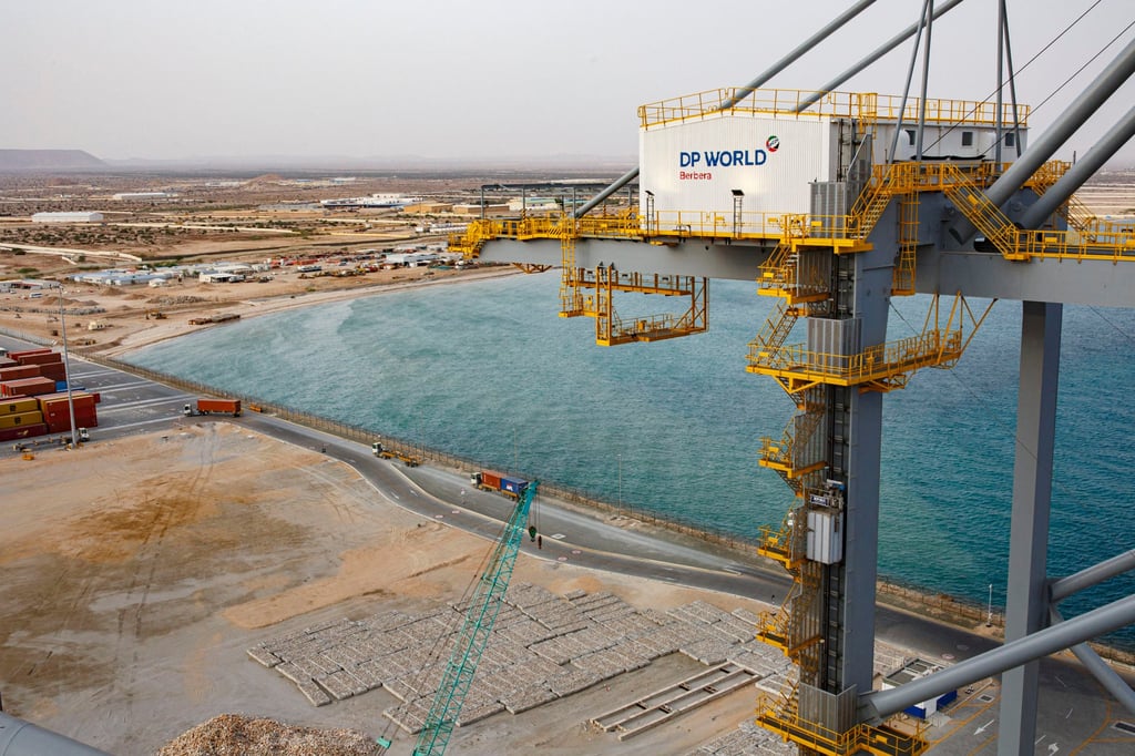 Berbera Port in Somaliland, pictured in 2021, is managed by Dubai-based DP World. Photo: AFP