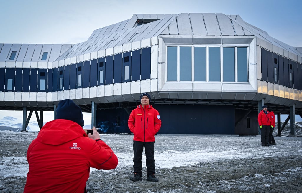 Qinling Station, which sits on Inexpressible Island in Terra Nova Bay, opened in 2024 . Photo: Xinhua Qinling Station, which sits on Inexpressible Island in Terra Nova Bay, opened in 2024 . Photo: Xinhua