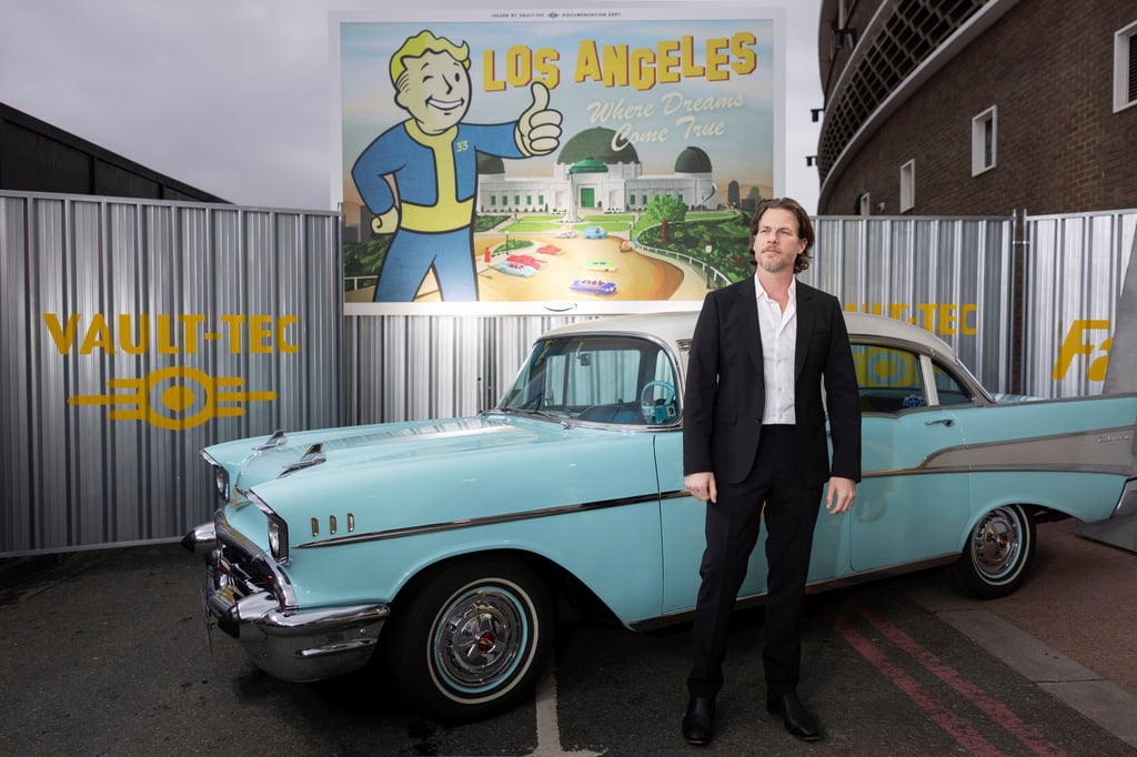 Jonathan Nolan at the premiere of the television series Fallout in London in 2024. Photo: AP