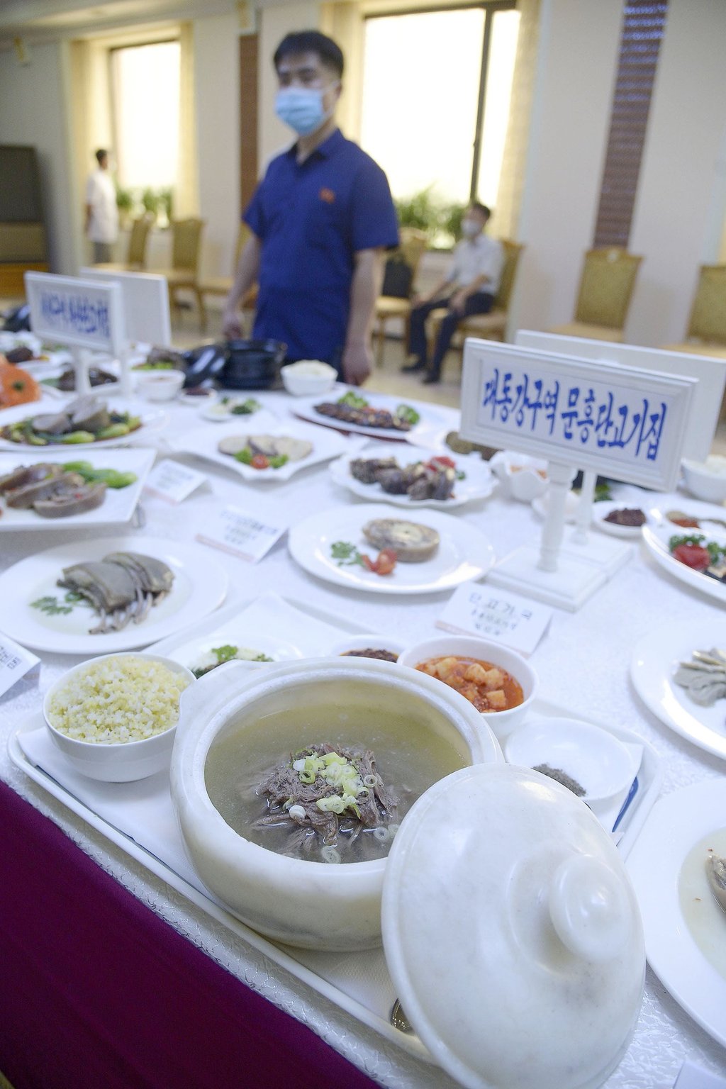 Pyongyang organised a dog-meat cooking contest in 2020. Photo: Kyodo Pyongyang organised a dog-meat cooking contest in 2020. Photo: Kyodo