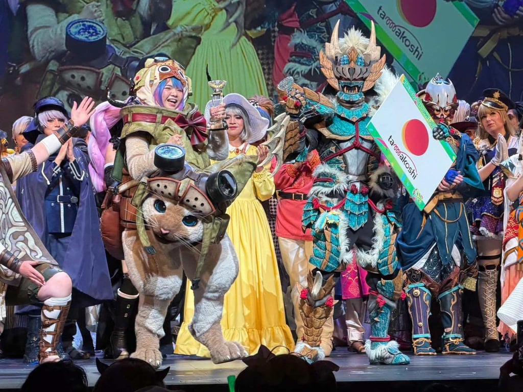 Ar Lu and Ronnie Kui after winning the Tamakoshi Award at the World Cosplay Summit in Nagoya, Japan, on August 2, 2026. Photo: Ani-Com & Games Ar Lu and Ronnie Kui after winning the Tamakoshi Award at the World Cosplay Summit in Nagoya, Japan, on August 2, 2026. Photo: Ani-Com & Games