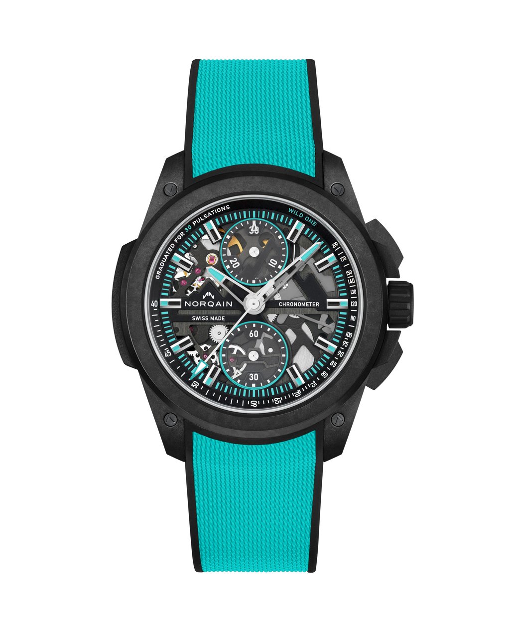 Norqain Wild One Skeleton Chrono. Photo: Handout Norqain Wild One Skeleton Chrono. Photo: Handout