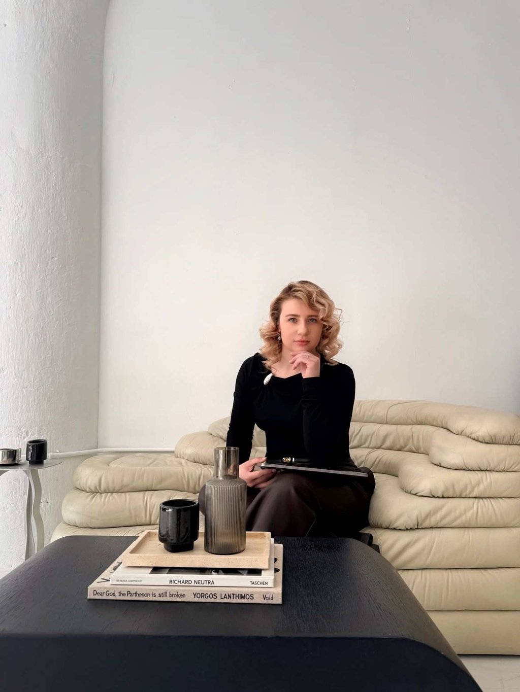 Veronica Leahov studied interior design at the Fashion Institute of Technology in New York City. Photo: @veroh.co/Instagram Veronica Leahov studied interior design at the Fashion Institute of Technology in New York City. Photo: @veroh.co/Instagram