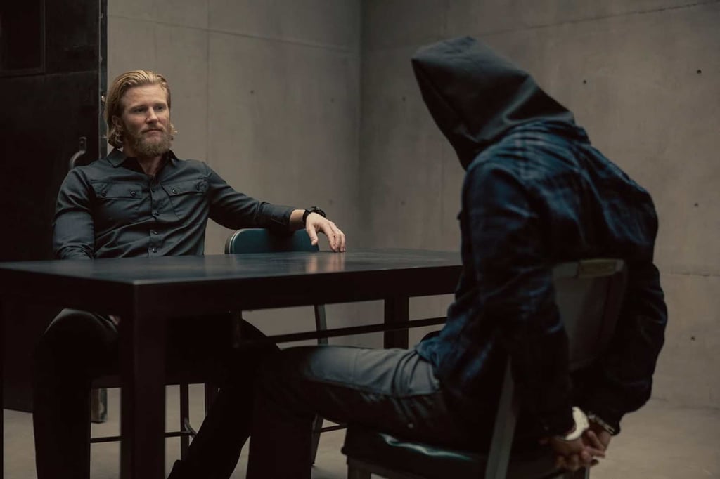 Thad Luckinbill as CIA officer Kyle McManus in Season 3 of Lioness. Photo: Paramount+ Thad Luckinbill as CIA officer Kyle McManus in Season 3 of Lioness. Photo: Paramount+