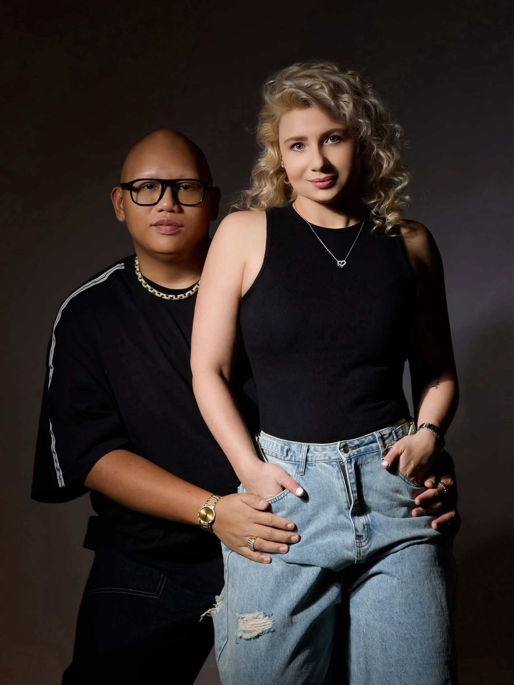 In October 2025, Veronica Leahov shared photos from a studio photo shoot with Jacob Batalon to mark his birthday. Photo: @veroleahov/Instagram In October 2025, Veronica Leahov shared photos from a studio photo shoot with Jacob Batalon to mark his birthday. Photo: @veroleahov/Instagram